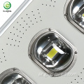 عالية السطوع من الألومنيوم IP65 مقاوم للماء 50W 100W 150W 200W COB متكامل الكل في واحد LED Solar Street Light